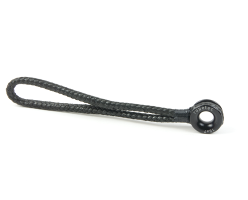 Dyneema Ring mit low friction loop in schwarz