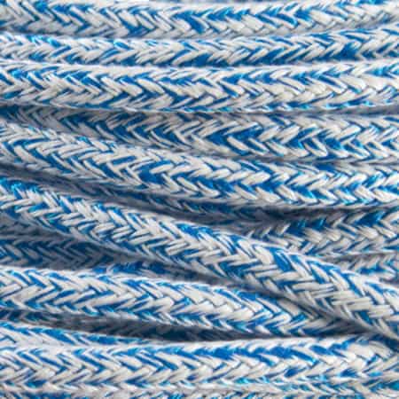 Gleistein Gripmania Tauwerk Detailbild Material blau-weiß