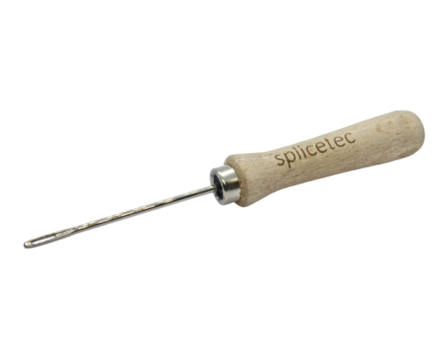 Splicetec Takelnadel für Spleissarbeiten aller Art mit Holzgriff, Nadel aus Edelstahl mit Öhr